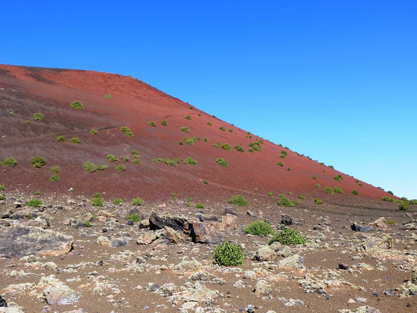 The red slopes of Montana Colorada